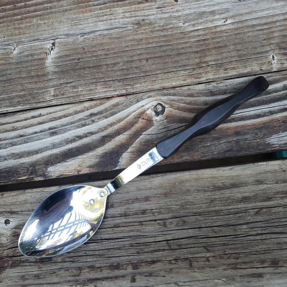 CUTCO Basting Spoon - Classic Dark Brown Handle - #1712
